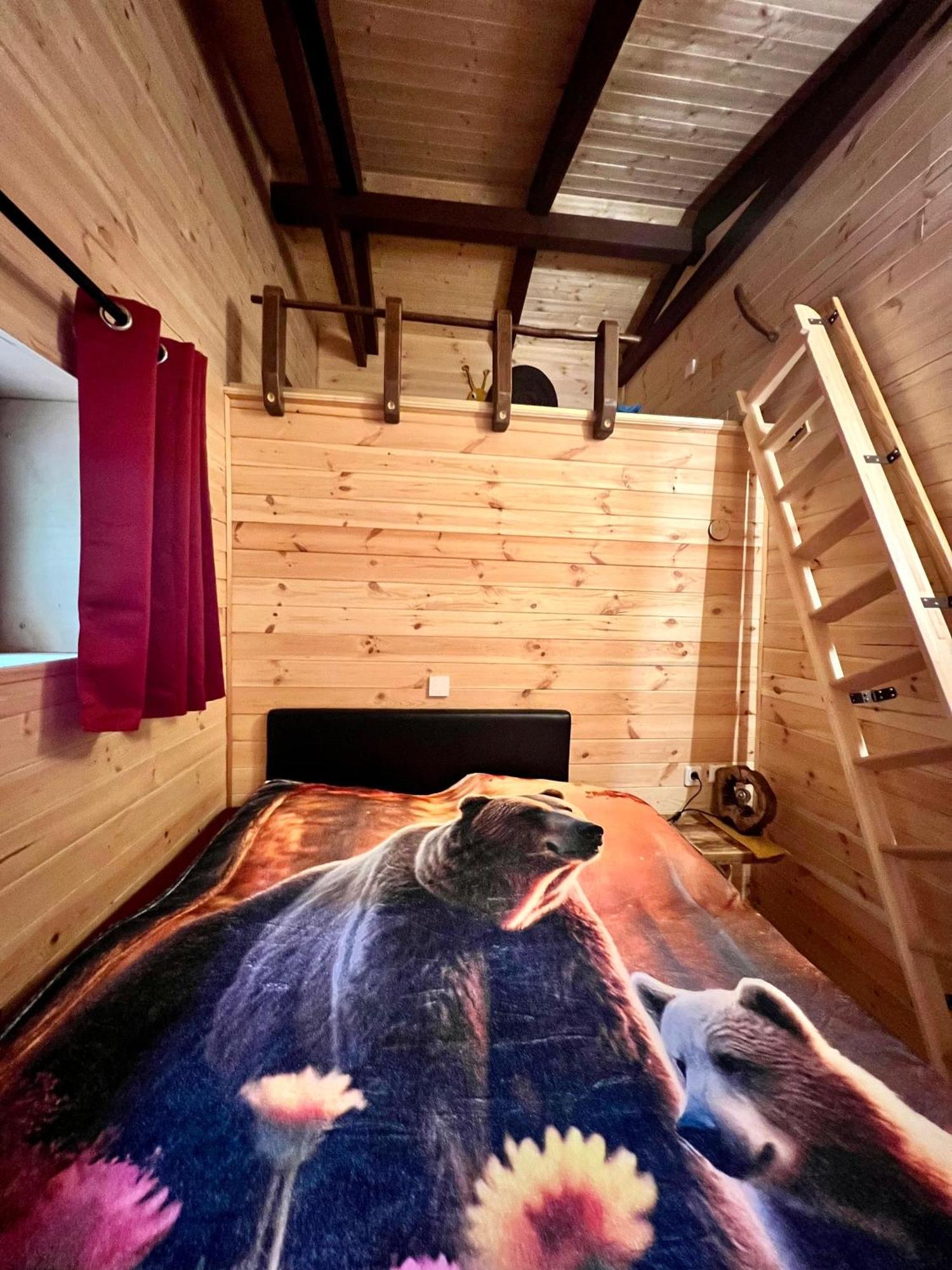 Holzhaus Baerenhoehle Am Wald Und See 네우루핀 외부 사진