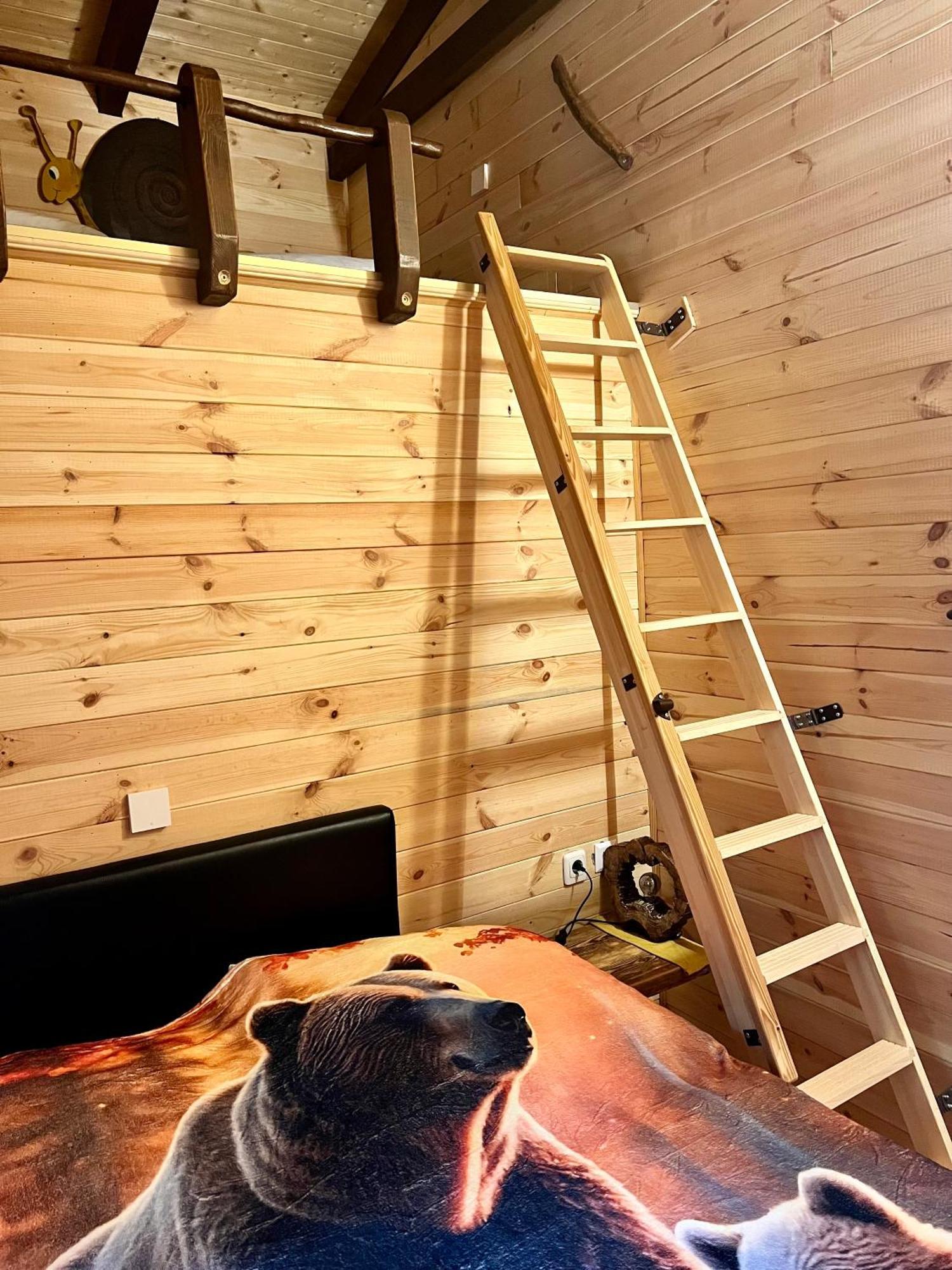 Holzhaus Baerenhoehle Am Wald Und See 네우루핀 외부 사진